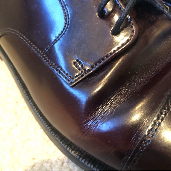 Cole Haan cordovan cap toe shoes 11D - Picture 9 of 10